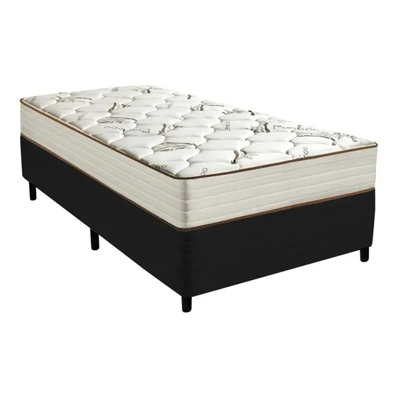 Sommier Colchón 100% Espuma Alta Densidad 88 Cm Dormitorios Color Gris