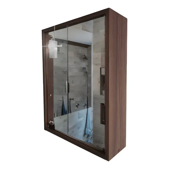 Gabinete De Baño Con Espejo 50cmx40cm, Botiquín Organizador.