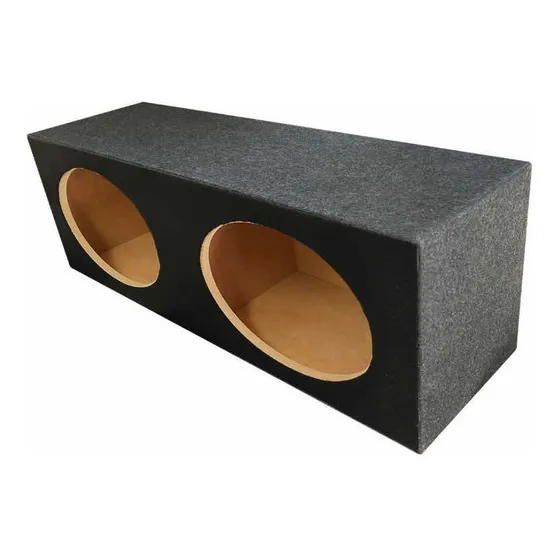 Caja Doble Para Parlantes 6x9 Con Bornera
