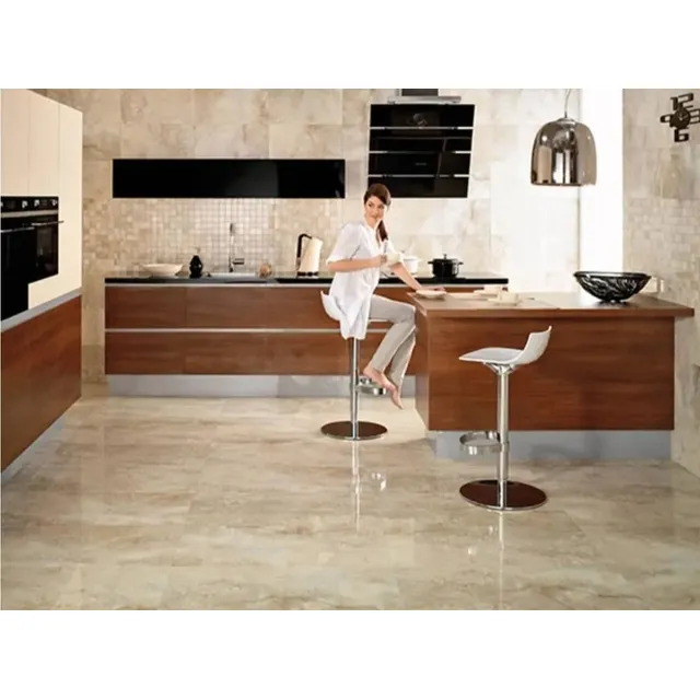 Travertino Saturnia  Comercial Rústico,61x30.5x1.2 Cms (h.r)