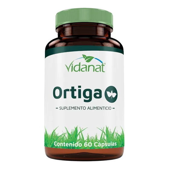 Ortiga Vidanat 60 Cápsulas Suplemento Alimenticio Sabor Sin sabor