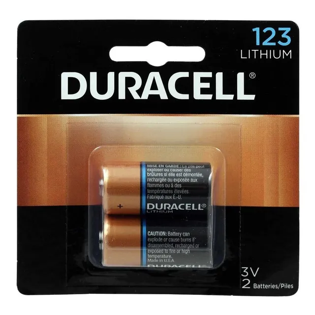 Pilas Cr123 Duracell En Blister De 2 Ph Ventas