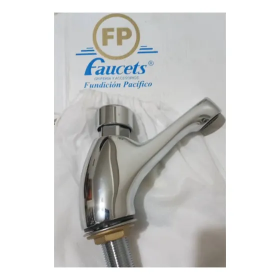 Llave Lava Manos De Cierre Automático Fundición Pacifico