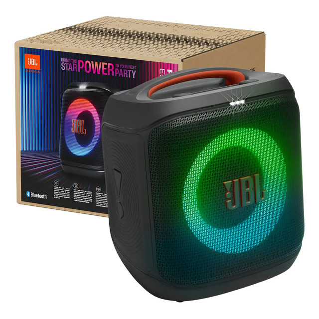 Caixa De Som Bluetooth Jbl Partybox Encore 2 Essential Preto 127/220v