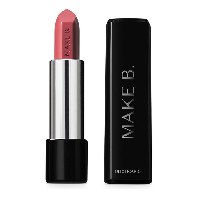 Batom Glossy Rosa Rose Make B. Boticário 3,6g Batom Glossy Rosa Rose Make B. Boticário 3,6g