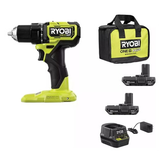 Ryobi Kit Taladro Sin Escobillas Psbdd01k Y 2 Baterías Ryobi Kit Taladro Sin Escobillas Psbdd01k Y 2 Baterías
