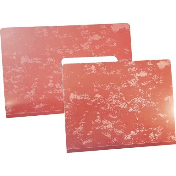 Carpeta Fibra Marron   Cj-25u  Con Ganchos