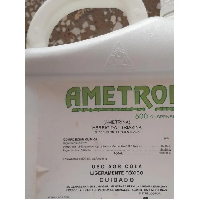 Ametrol Ametrina Herbicida-triazina De Uso Agricola X Litros