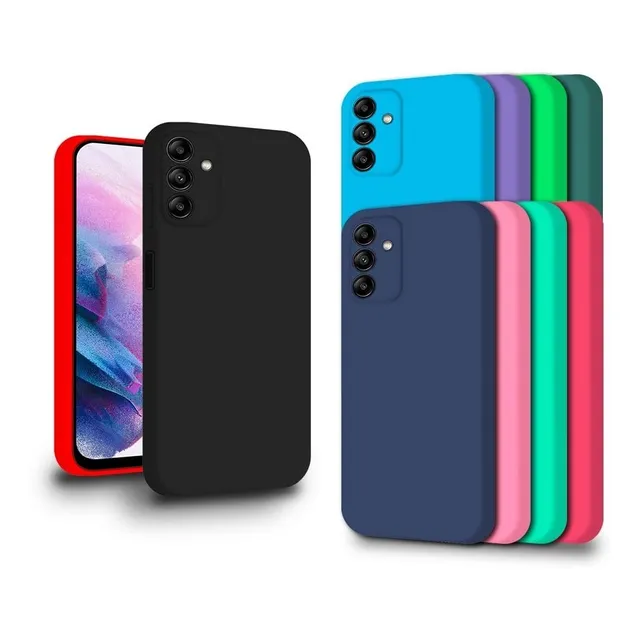 Capa Capinha Compatível Com Galaxy A34 5g Silicone Aveludado