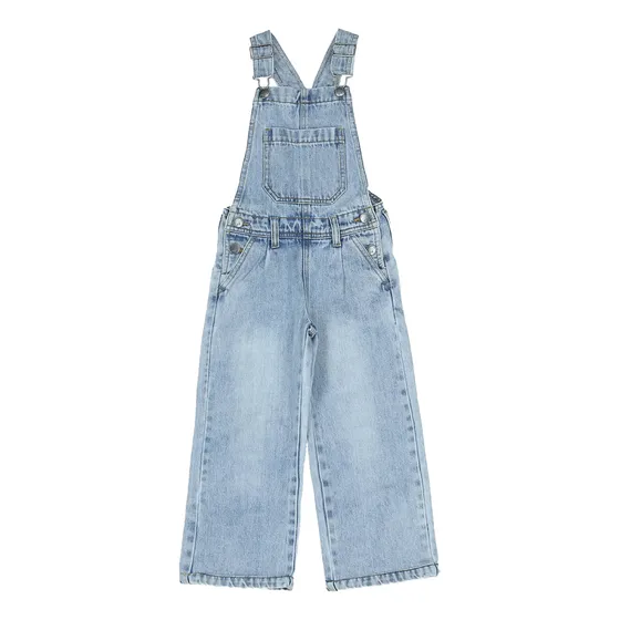 Jardinera Hush Puppies Kids Gw22-jar/vintage Denim Para Niña