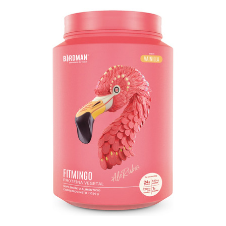 Birdman Proteína Vegetal Fitmingo 1020g Sabor Vainilla Birdman Proteína Vegetal Fitmingo 1020g Sabor Vainilla
