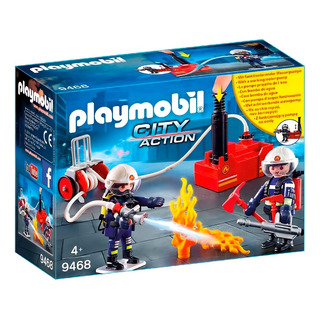Figura Armable Playmobil City Action Robot De Extinción 25 Piezas 3+ Figura Armable Playmobil City Action Robot De Extinción 25 Piezas 3+