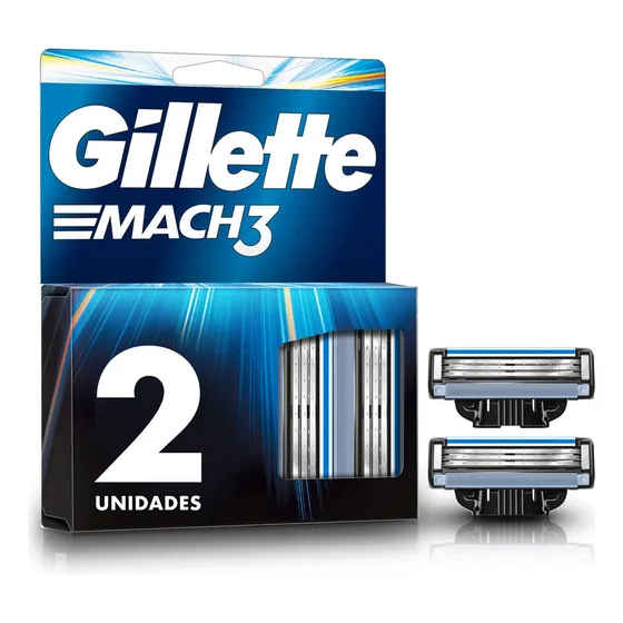 Repuestos Para Afeitar Gillette Mach3 2pzs 30 Afeitadas