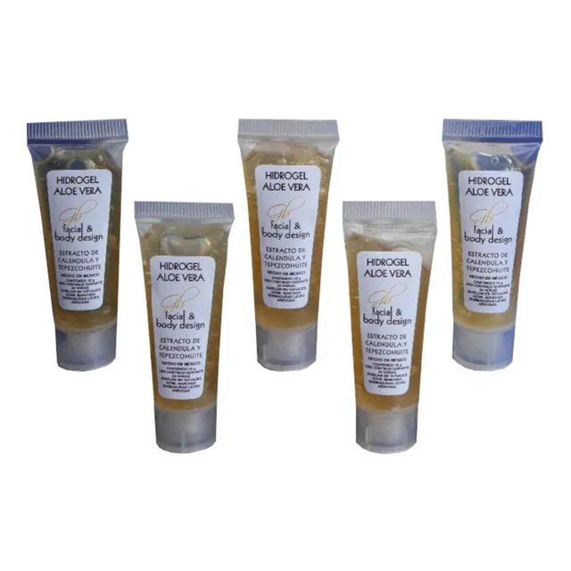 5 Hidrogel Aloe Vera Caléndula Tepezcohuite Hidratante