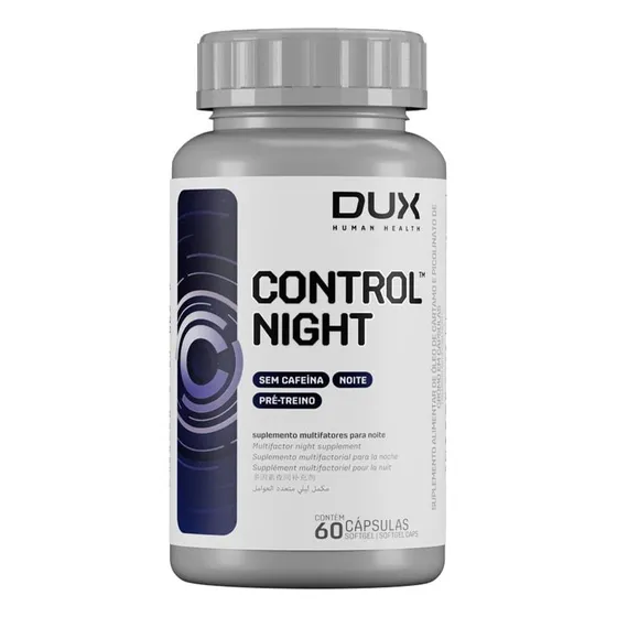 Control Night - Pote 60 Cápsulas Dux Nutrition Sabor Sem Sabor