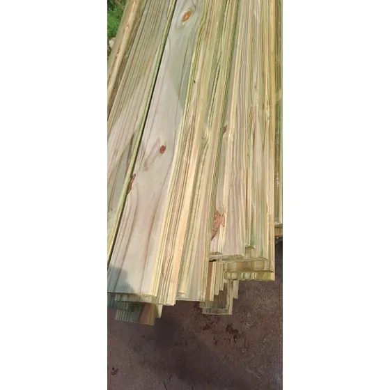 Dek De Pino Tratado Tablas De 15 De Ancho Largo 3,30