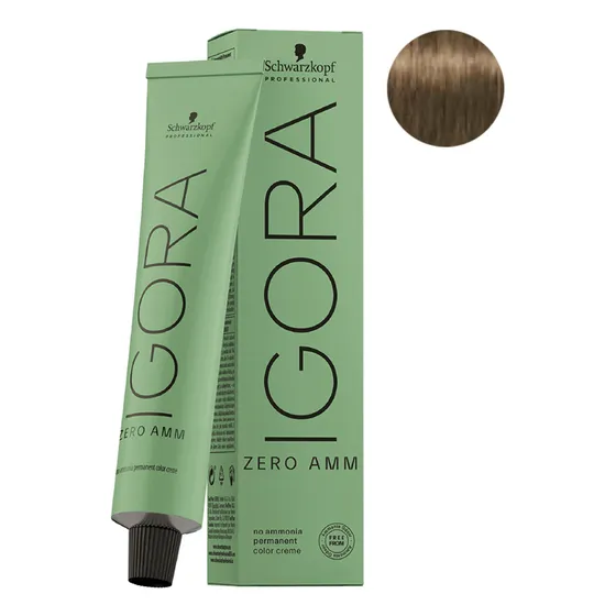 Tinta Schwarzkopf Igora Zero AAM Sin Amoníaco 6-0 60gr