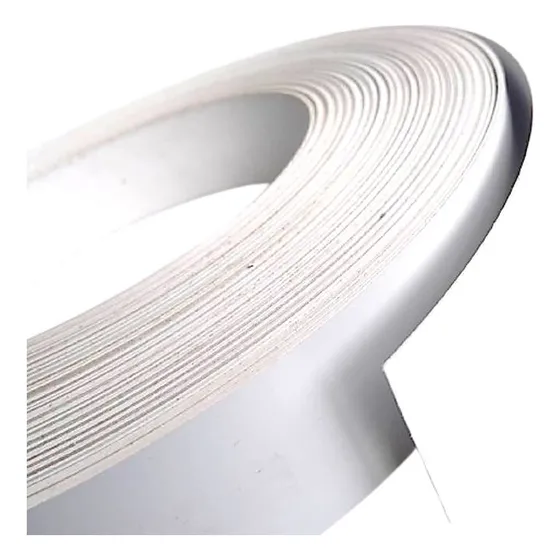 Tapacanto De Pvc Blanco Mate 10 Metros 22 Mm Para Melamina