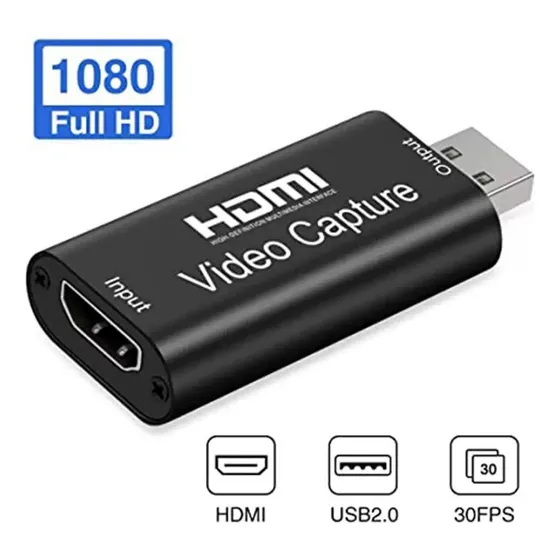 Capturadora De Video Hdmi A Usb 2.0 Streaming Nueva Caja