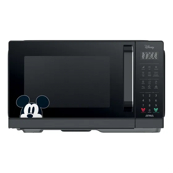 Microondas Digital Grill Atma Disney Matdgb23udp 23l 900w