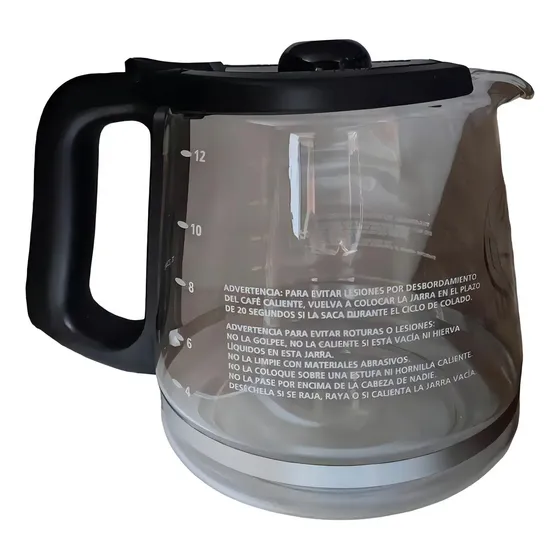 Jarra Repuesto Cafetera Oster 12 Tazas Mod Bvstrc12 | Cuotas sin interés
