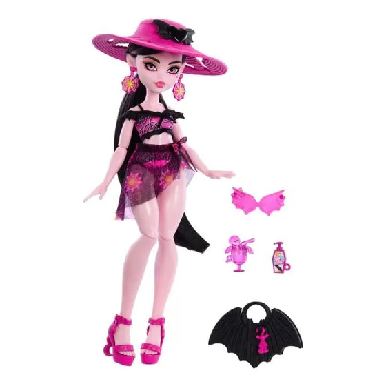 Boneca Monster High Ilha Do Terror Draculaura Mattel