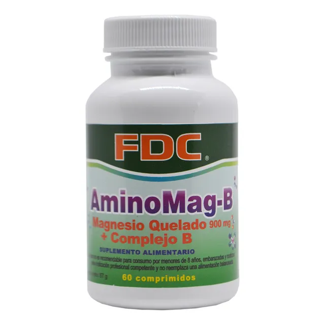Magnesio - Aminomag-b 900 Mg. X 60 Comprimidos
