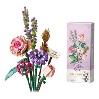 Kit De Buquê De Flores Diy Building Para Presente De Anivers Kit De Buquê De Flores Diy Building Para Presente De Anivers