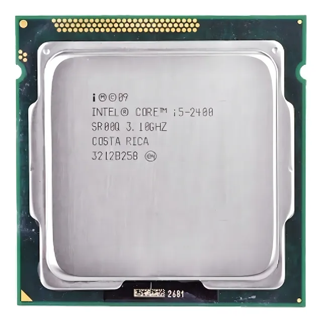 Procesador gamer Intel Core i5-2400 CM8062300834106 de 4 núcleos y 3.4GHz de frecuencia con gráfica integrada