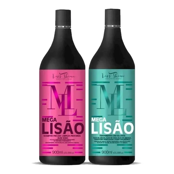 Escova Progressiva Profissional Lisona Kit Mega Lisão