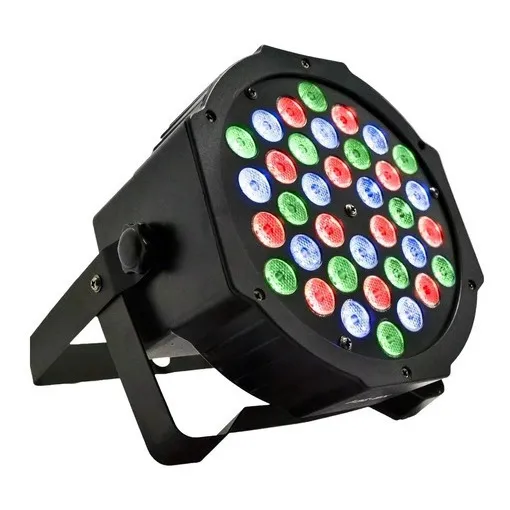 Canhão Refletor Led Strobo 36 Leds 3w Rgb Dmx 127/220V
