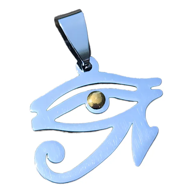 Talisman Amuleto Ojo De Horus + Tarjeta Radionica +  Moneda