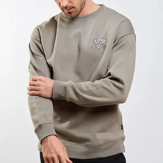 Poleron Cr Neptuno Verde Hombre Rip Curl