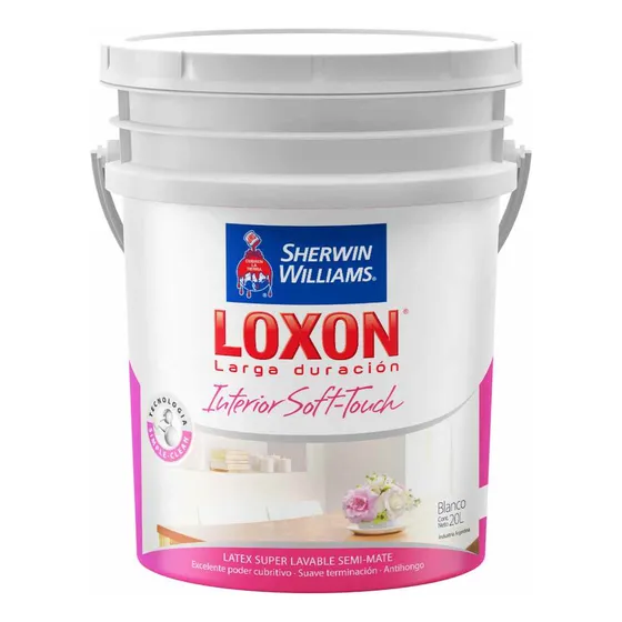 Latex Interior Ld Loxon Soft Touch Blco Semimate X20lts