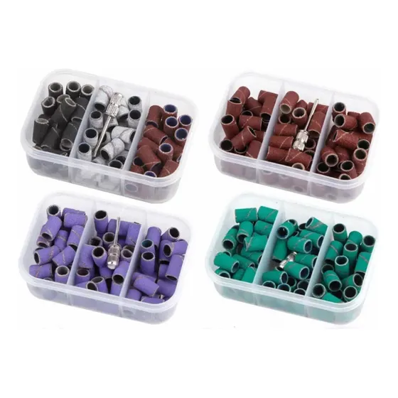 Barrilitos Para Driil Esmeril  Uñas #80, #120, #180