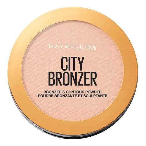Base de maquillaje en polvo Maybelline Powder City Bronzer Maquillaje Maybelline Polvo City Bronzer & Contour tono 150 light warm - 1mL 9.5g