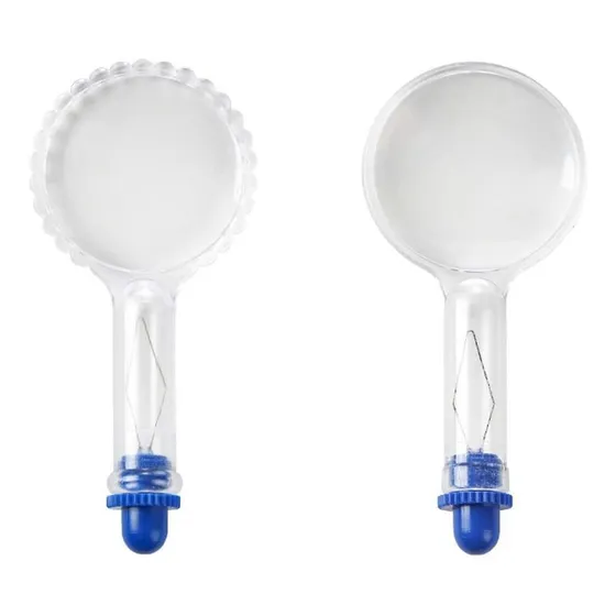 20 Pieza Enhebrador Aguja Plastico Redondo Para Lupa Simpl