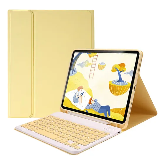 Capa + Teclado Bluetooth Para iPad Air 2024 (13 Polegadas)