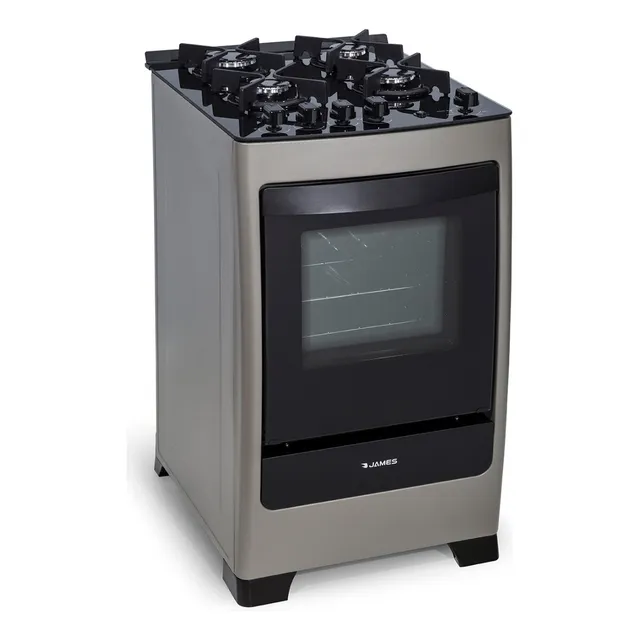 Cocina James C 700 V Titanium Supergás Mesa Vidrio