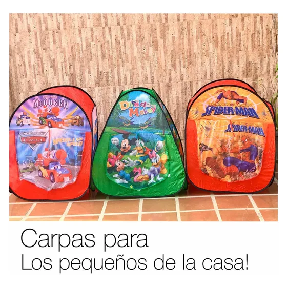 Carpa Casita Infantil Niños Con Bolso