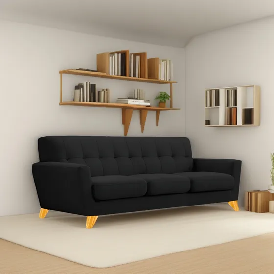 Sillón Dadaa Nordico 3 Cuerpos Premium Madera