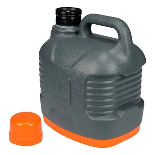 Garrafão Térmico 5l Supertermo Cinza Laranja Trilha Camping Garrafão Térmico 5l Supertermo Cinza Laranja Trilha Camping