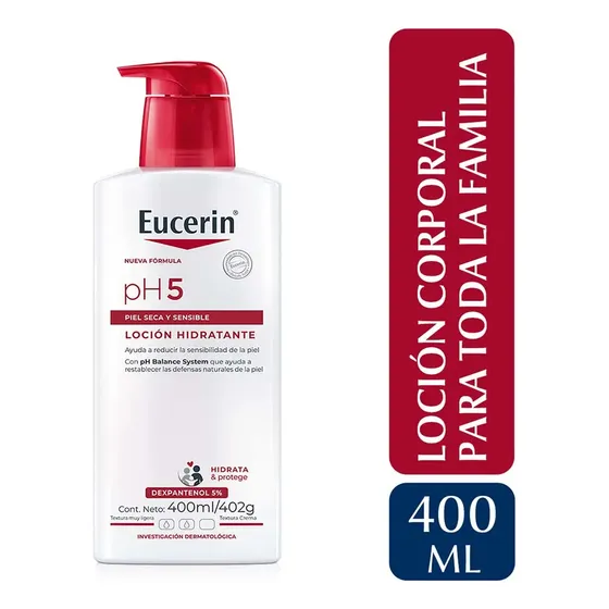 Eucerin Ph5 Loción Reduce La Sensibilidad De La Piel 400ml