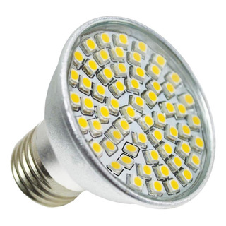 Foco 60 Leds E27 Luz Cálida Smd Hogar Oficina Ahorrador Foco 60 Leds E27 Luz Cálida Smd Hogar Oficina Ahorrador