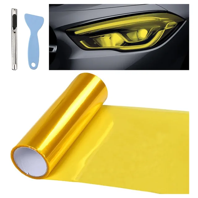 Vinil Para Faros Frente Auto Coche Variedad Colores 30cm*3 M