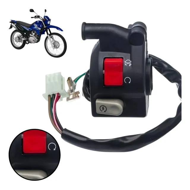 Punho Chave Partida Yamaha Xtz 125 2003 Até 2016 Mata Motor
