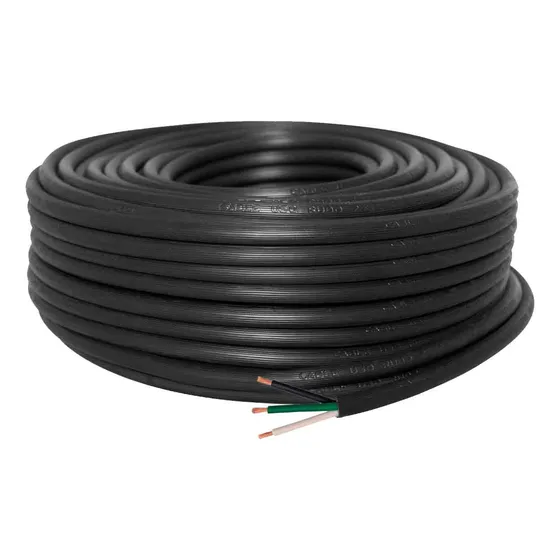 Cable Eléctrico St-3x8 Awg Elecon 100% Cobre 10 Mts
