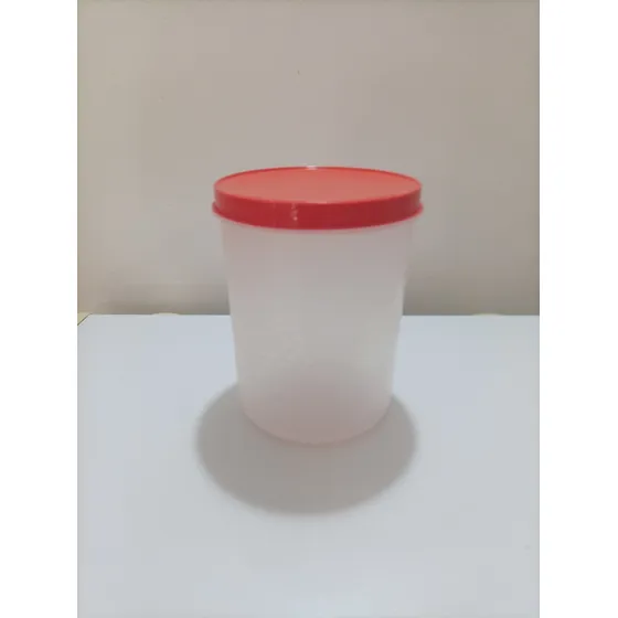 Envase Plástico Capacidad 2 Kilos Con Tapa. 