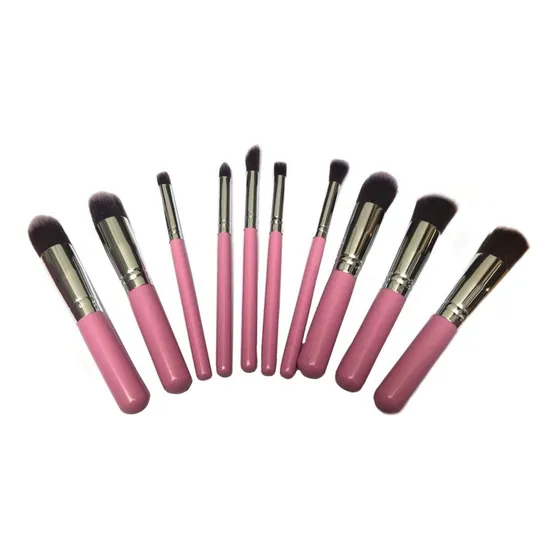 Set De Brochas De Maquillaje X 10