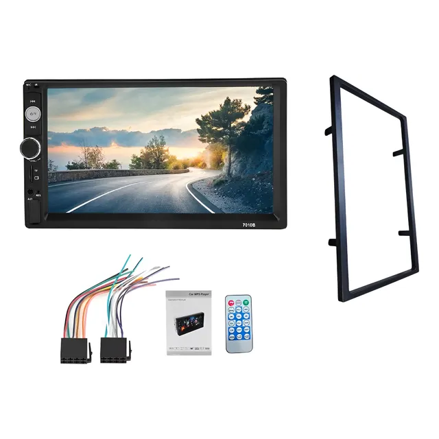 Reproductor Mp5 Coche 7 Pulgadas Auto 2 Din Auto-radio Hd